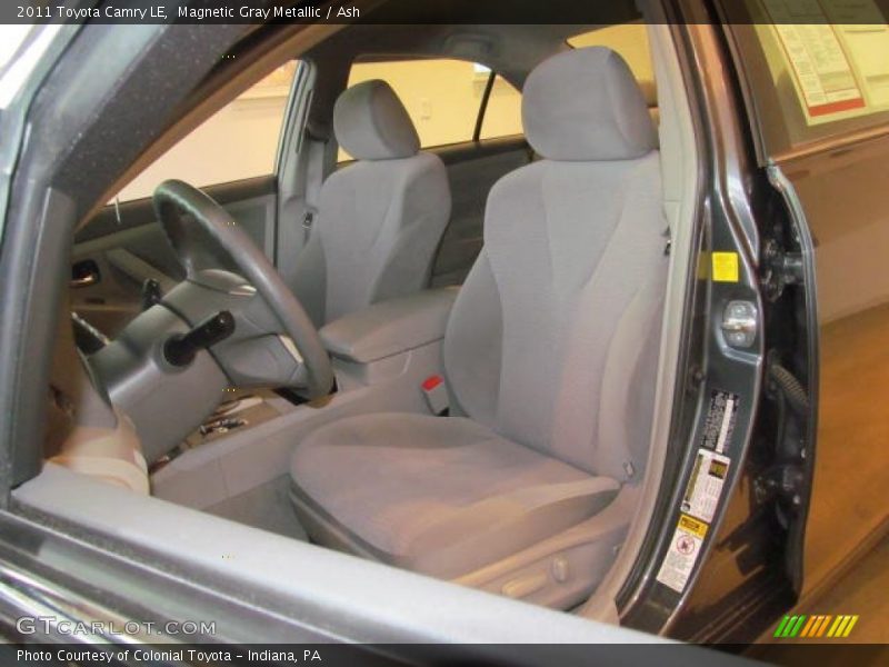 Magnetic Gray Metallic / Ash 2011 Toyota Camry LE
