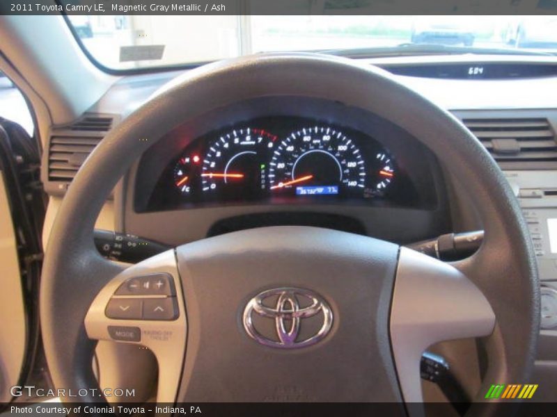 Magnetic Gray Metallic / Ash 2011 Toyota Camry LE