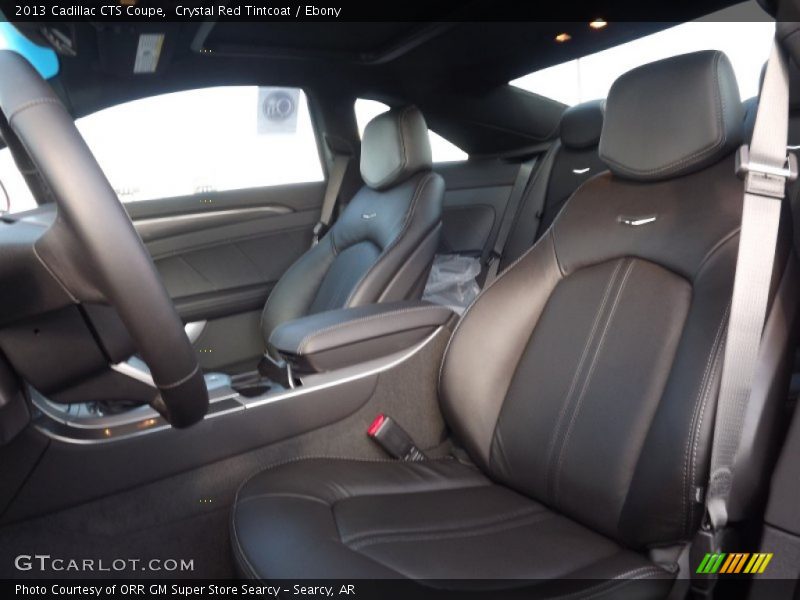 Crystal Red Tintcoat / Ebony 2013 Cadillac CTS Coupe
