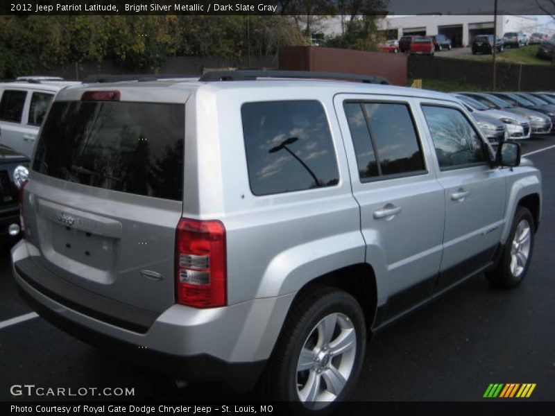 Bright Silver Metallic / Dark Slate Gray 2012 Jeep Patriot Latitude