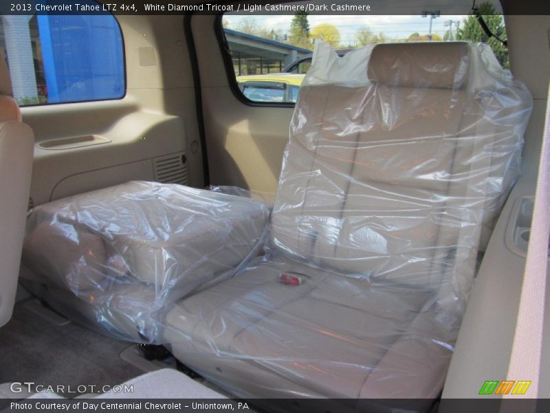 White Diamond Tricoat / Light Cashmere/Dark Cashmere 2013 Chevrolet Tahoe LTZ 4x4