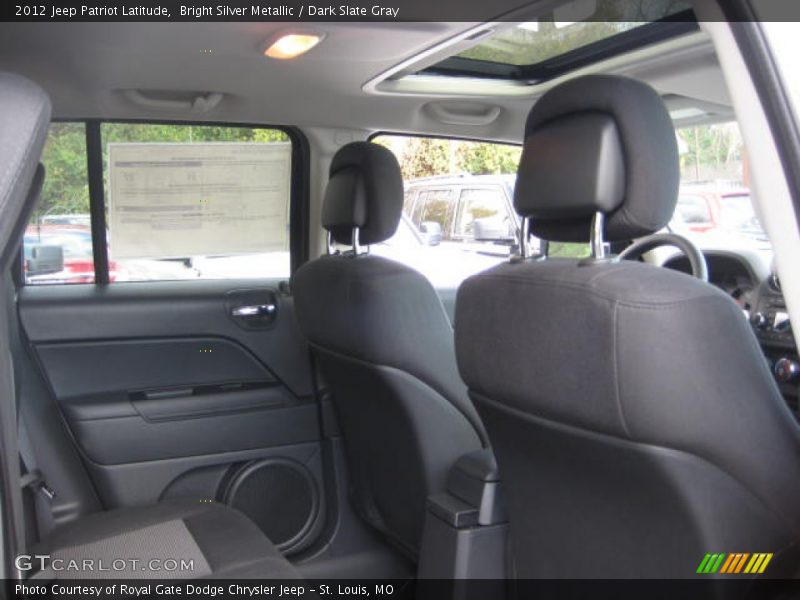 Bright Silver Metallic / Dark Slate Gray 2012 Jeep Patriot Latitude