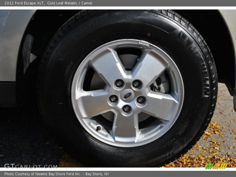 Gold Leaf Metallic / Camel 2012 Ford Escape XLT