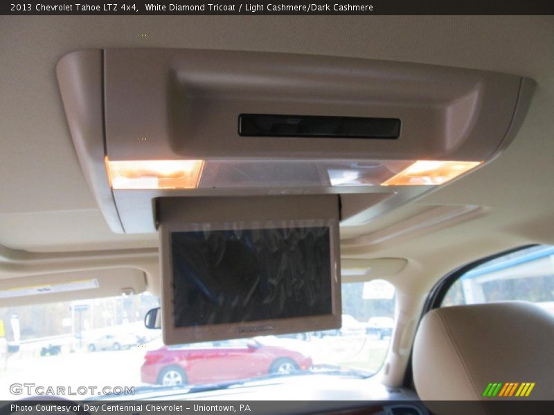 White Diamond Tricoat / Light Cashmere/Dark Cashmere 2013 Chevrolet Tahoe LTZ 4x4