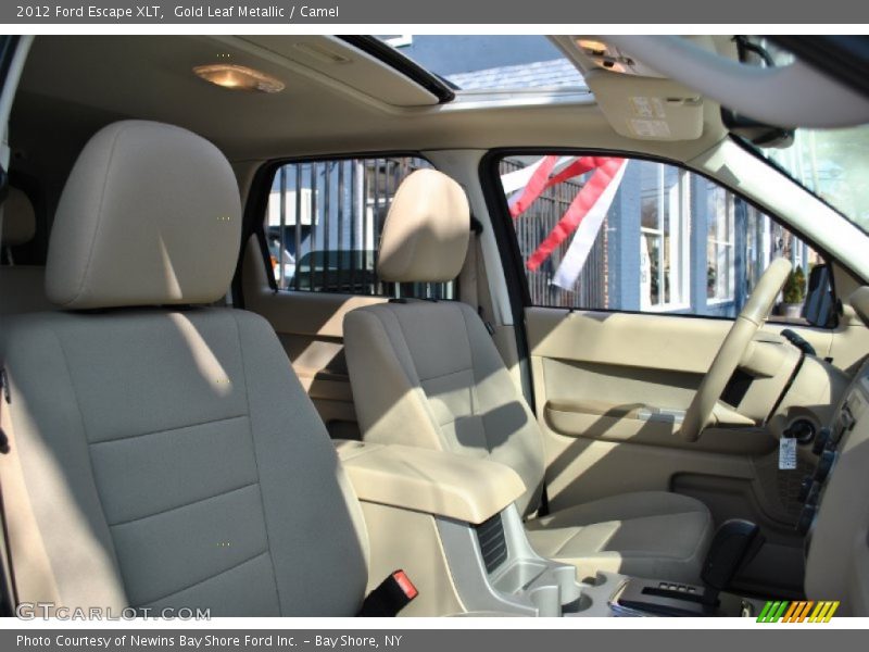 Gold Leaf Metallic / Camel 2012 Ford Escape XLT