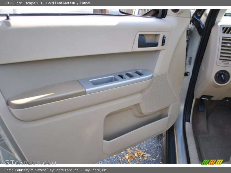 Gold Leaf Metallic / Camel 2012 Ford Escape XLT