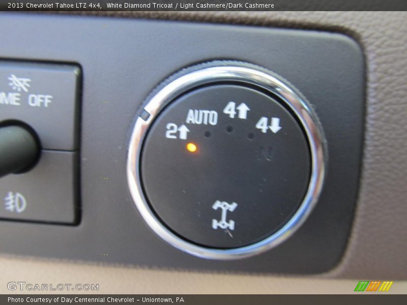 White Diamond Tricoat / Light Cashmere/Dark Cashmere 2013 Chevrolet Tahoe LTZ 4x4