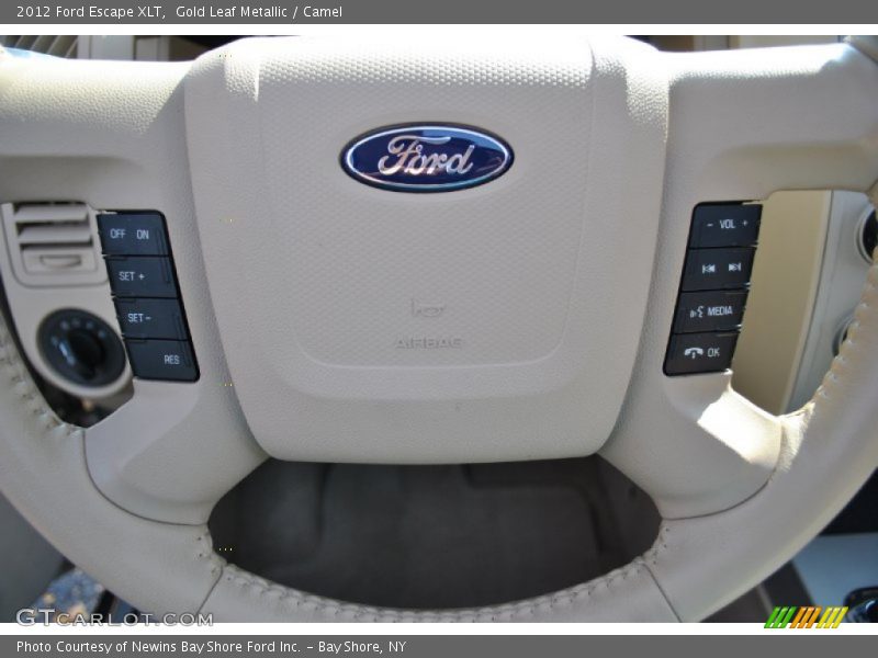 Gold Leaf Metallic / Camel 2012 Ford Escape XLT
