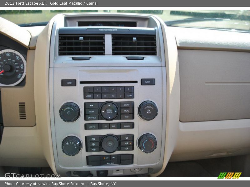 Gold Leaf Metallic / Camel 2012 Ford Escape XLT