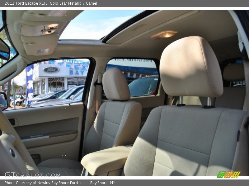 Gold Leaf Metallic / Camel 2012 Ford Escape XLT