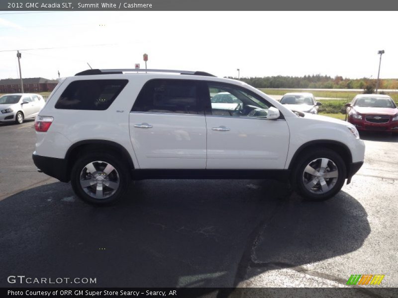 Summit White / Cashmere 2012 GMC Acadia SLT