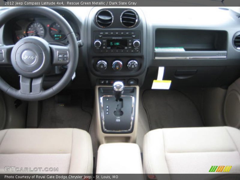 Rescue Green Metallic / Dark Slate Gray 2012 Jeep Compass Latitude 4x4