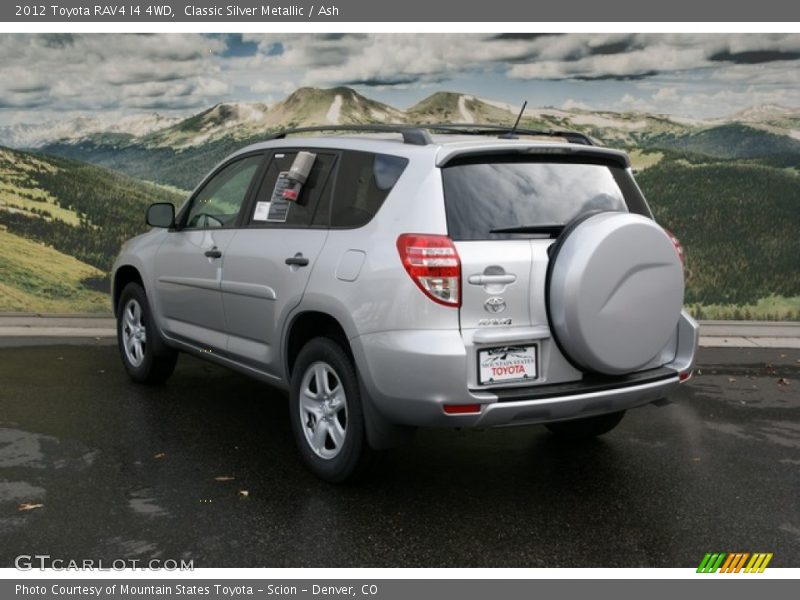 Classic Silver Metallic / Ash 2012 Toyota RAV4 I4 4WD