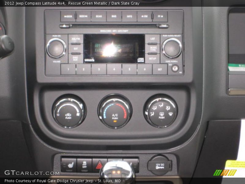 Rescue Green Metallic / Dark Slate Gray 2012 Jeep Compass Latitude 4x4