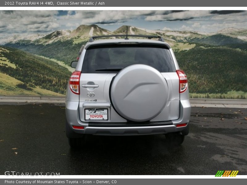 Classic Silver Metallic / Ash 2012 Toyota RAV4 I4 4WD