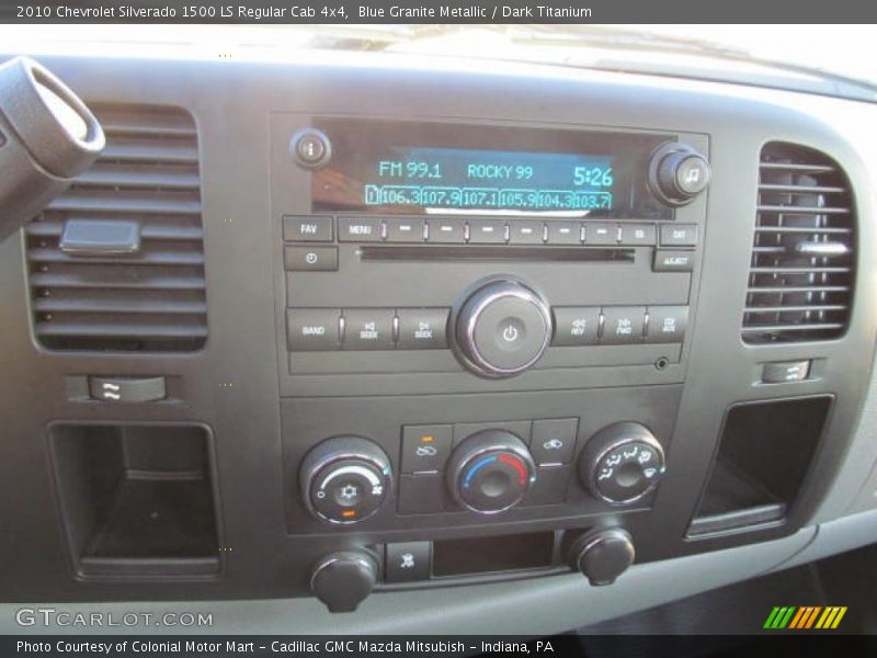 Blue Granite Metallic / Dark Titanium 2010 Chevrolet Silverado 1500 LS Regular Cab 4x4