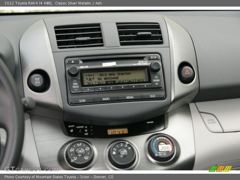 Classic Silver Metallic / Ash 2012 Toyota RAV4 I4 4WD