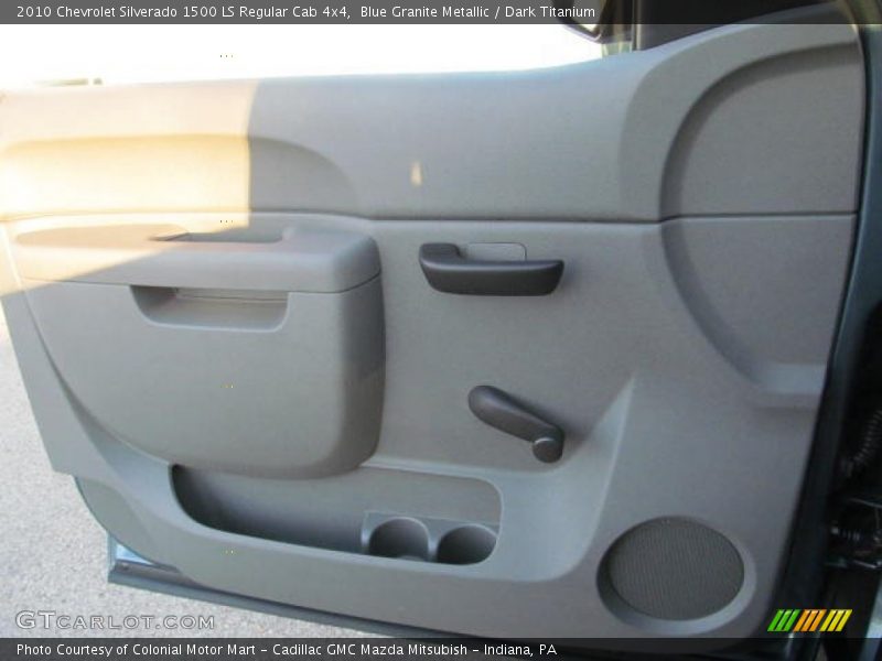 Blue Granite Metallic / Dark Titanium 2010 Chevrolet Silverado 1500 LS Regular Cab 4x4