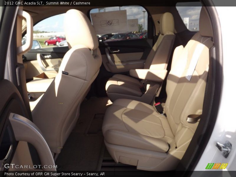 Summit White / Cashmere 2012 GMC Acadia SLT