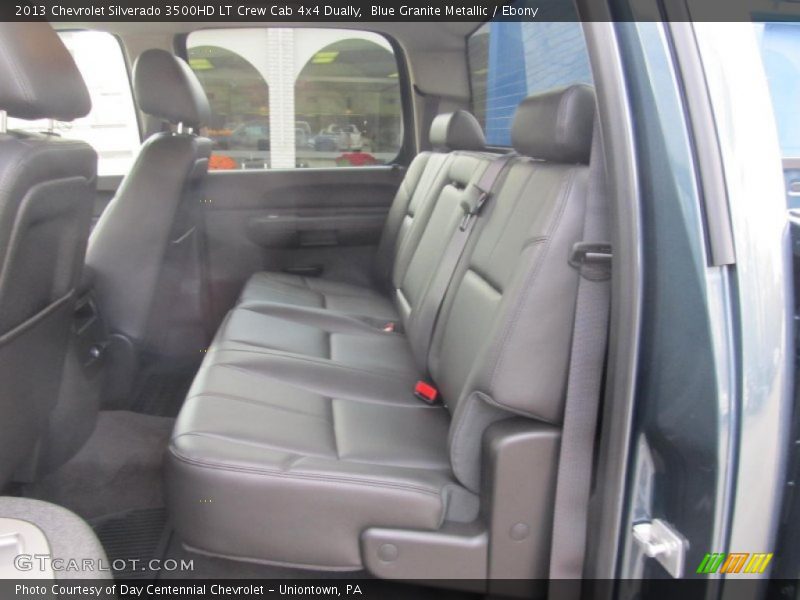 Blue Granite Metallic / Ebony 2013 Chevrolet Silverado 3500HD LT Crew Cab 4x4 Dually
