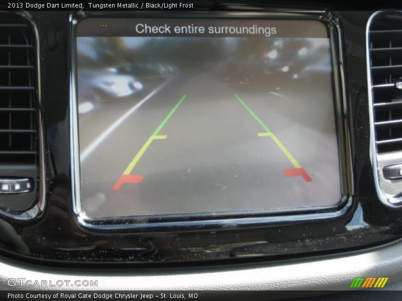 Tungsten Metallic / Black/Light Frost 2013 Dodge Dart Limited