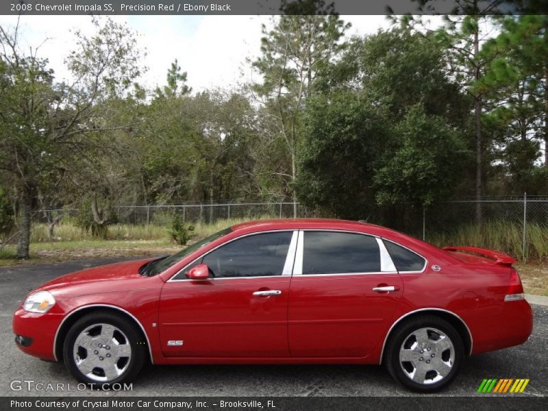 Precision Red / Ebony Black 2008 Chevrolet Impala SS