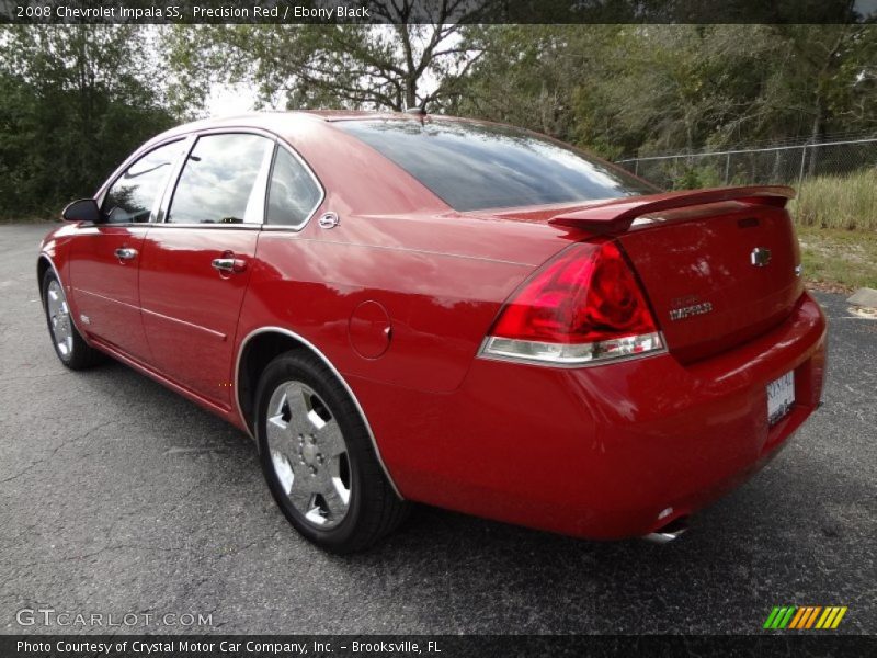 Precision Red / Ebony Black 2008 Chevrolet Impala SS
