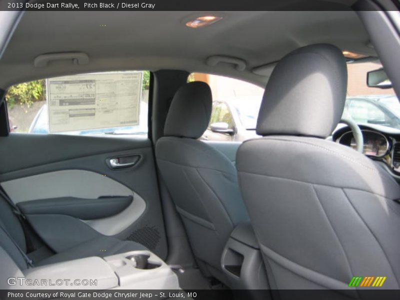 Pitch Black / Diesel Gray 2013 Dodge Dart Rallye