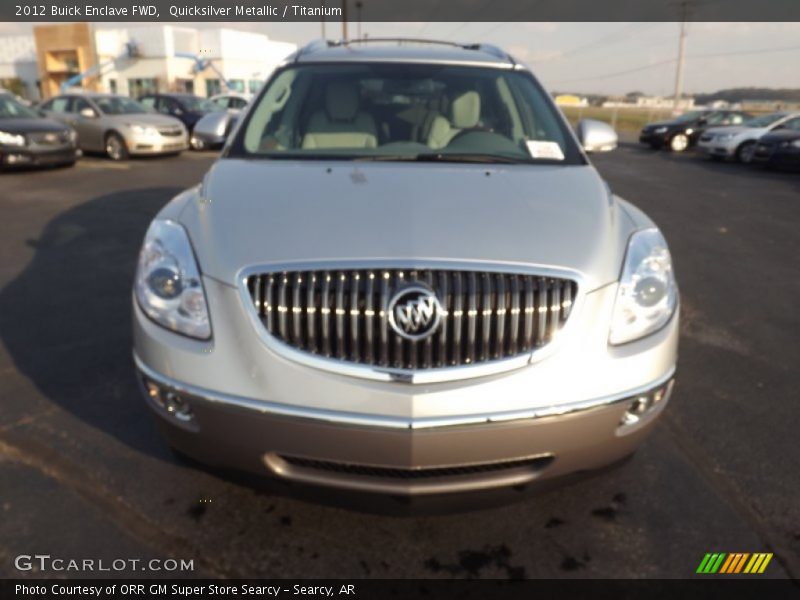 Quicksilver Metallic / Titanium 2012 Buick Enclave FWD
