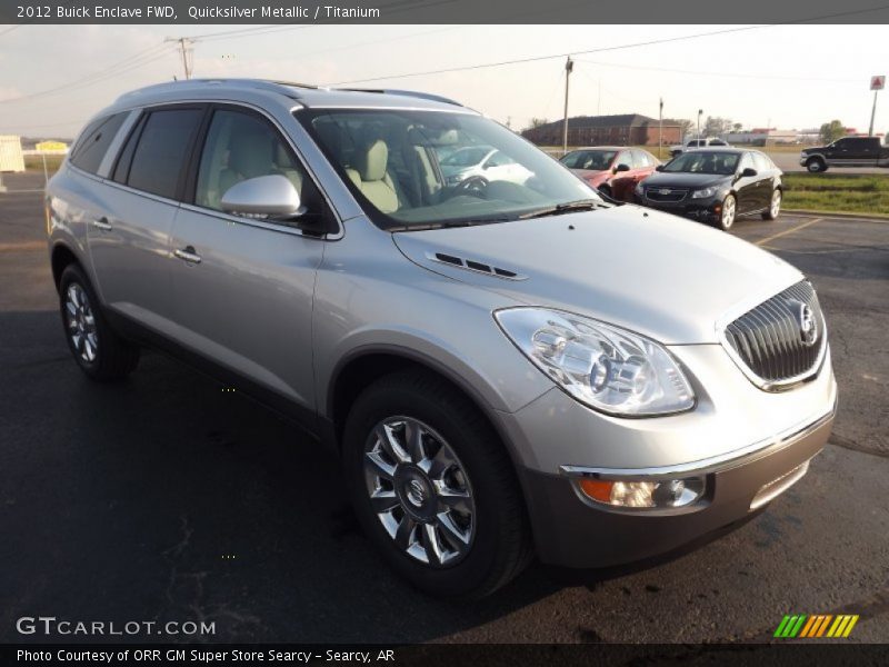 Quicksilver Metallic / Titanium 2012 Buick Enclave FWD