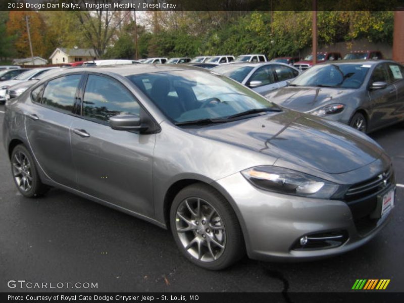 Tungsten Metallic / Diesel Gray 2013 Dodge Dart Rallye