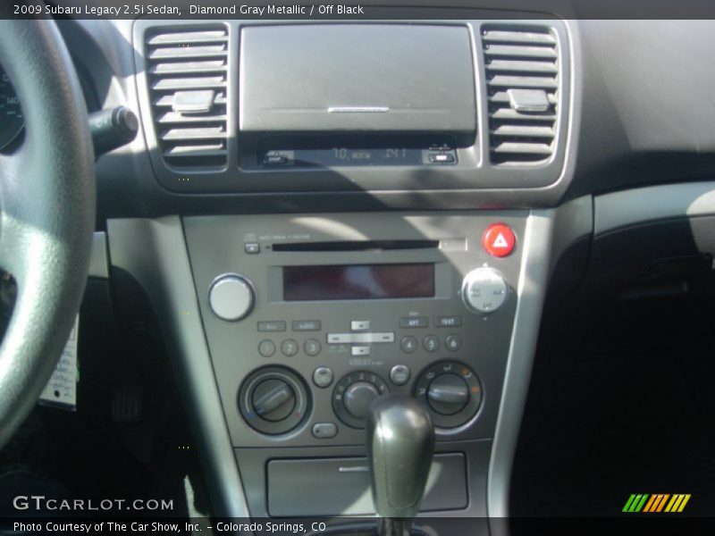 Diamond Gray Metallic / Off Black 2009 Subaru Legacy 2.5i Sedan