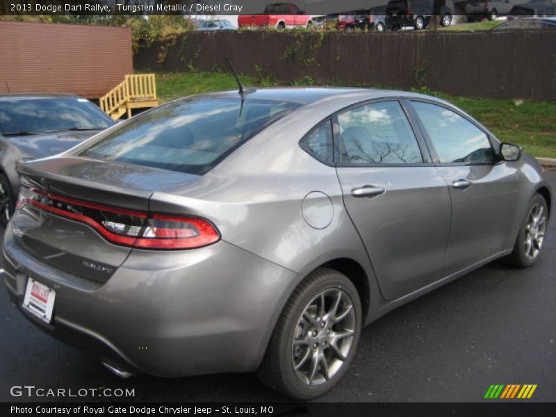 Tungsten Metallic / Diesel Gray 2013 Dodge Dart Rallye