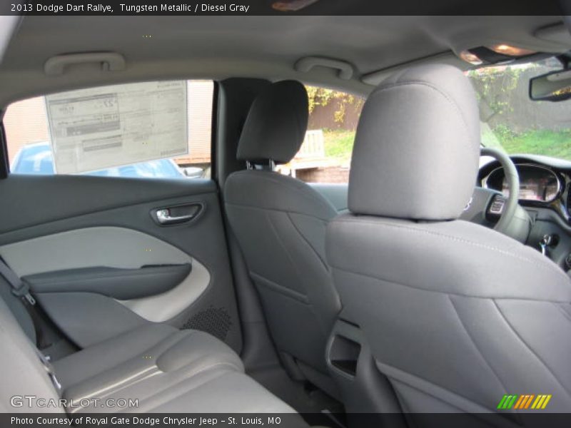 Tungsten Metallic / Diesel Gray 2013 Dodge Dart Rallye