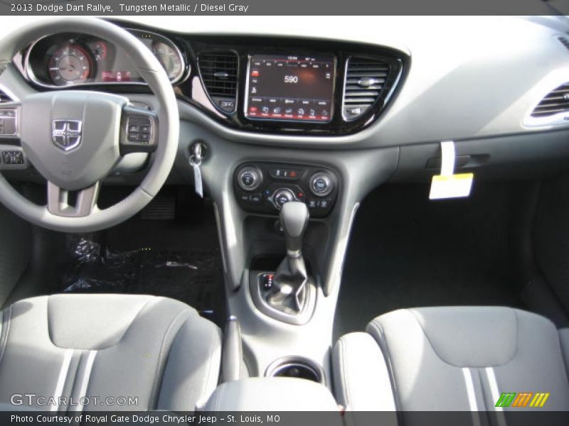 Tungsten Metallic / Diesel Gray 2013 Dodge Dart Rallye