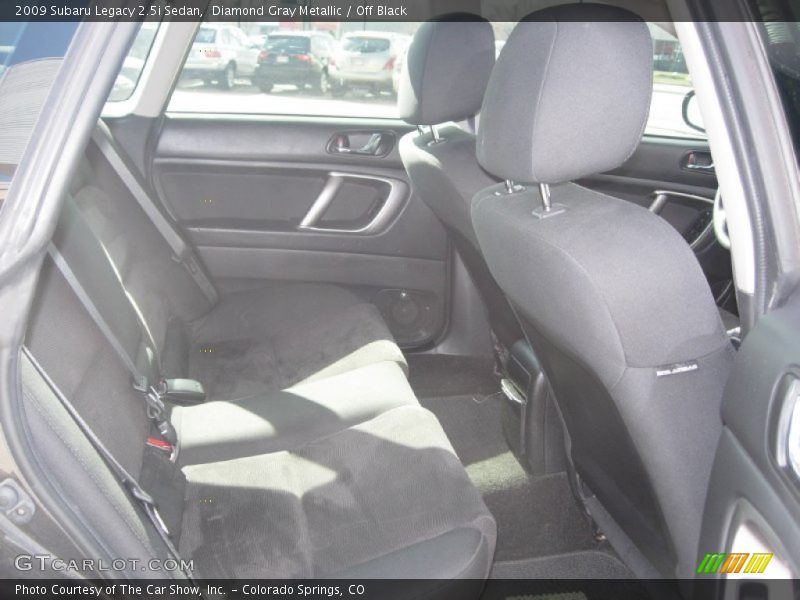 Diamond Gray Metallic / Off Black 2009 Subaru Legacy 2.5i Sedan