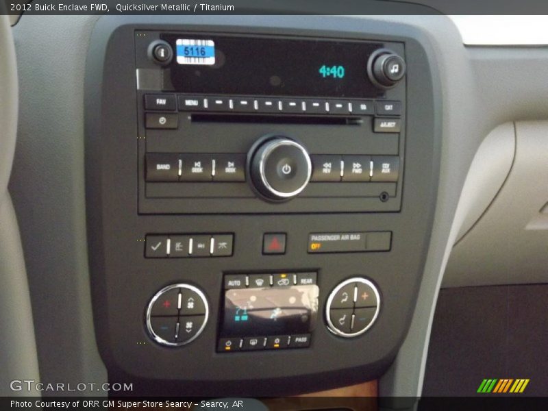 Quicksilver Metallic / Titanium 2012 Buick Enclave FWD
