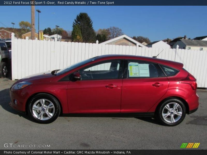  2012 Focus SE Sport 5-Door Red Candy Metallic
