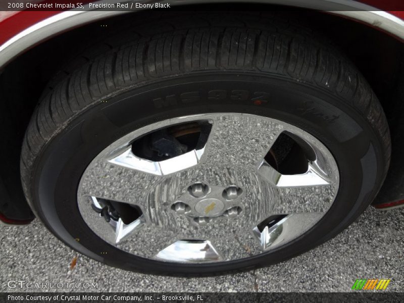 Precision Red / Ebony Black 2008 Chevrolet Impala SS