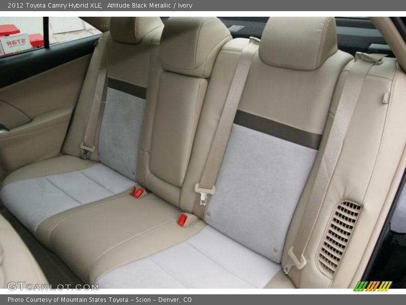Attitude Black Metallic / Ivory 2012 Toyota Camry Hybrid XLE