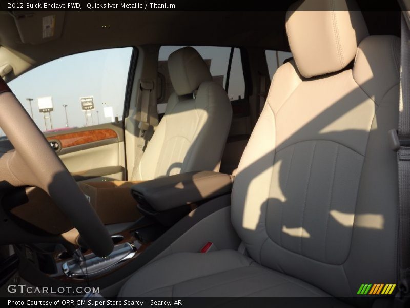 Quicksilver Metallic / Titanium 2012 Buick Enclave FWD