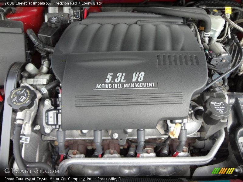 Precision Red / Ebony Black 2008 Chevrolet Impala SS