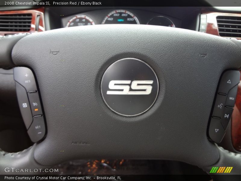 Precision Red / Ebony Black 2008 Chevrolet Impala SS