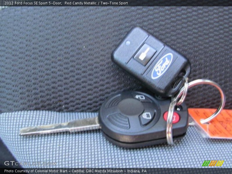 Keys of 2012 Focus SE Sport 5-Door