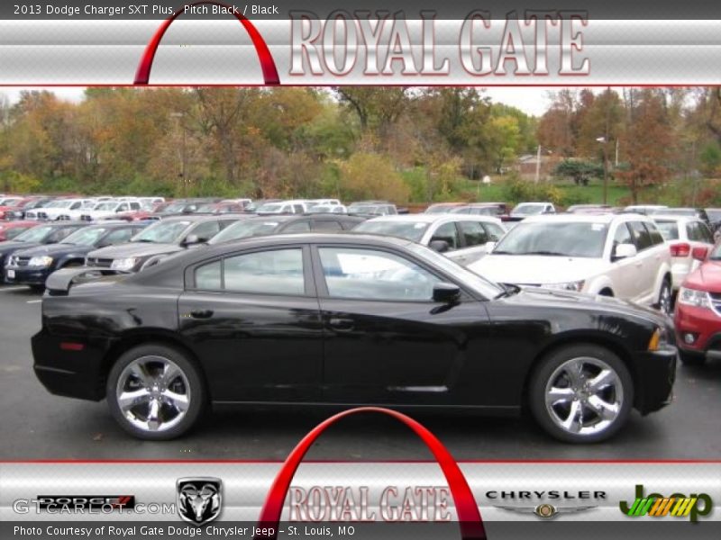 Pitch Black / Black 2013 Dodge Charger SXT Plus
