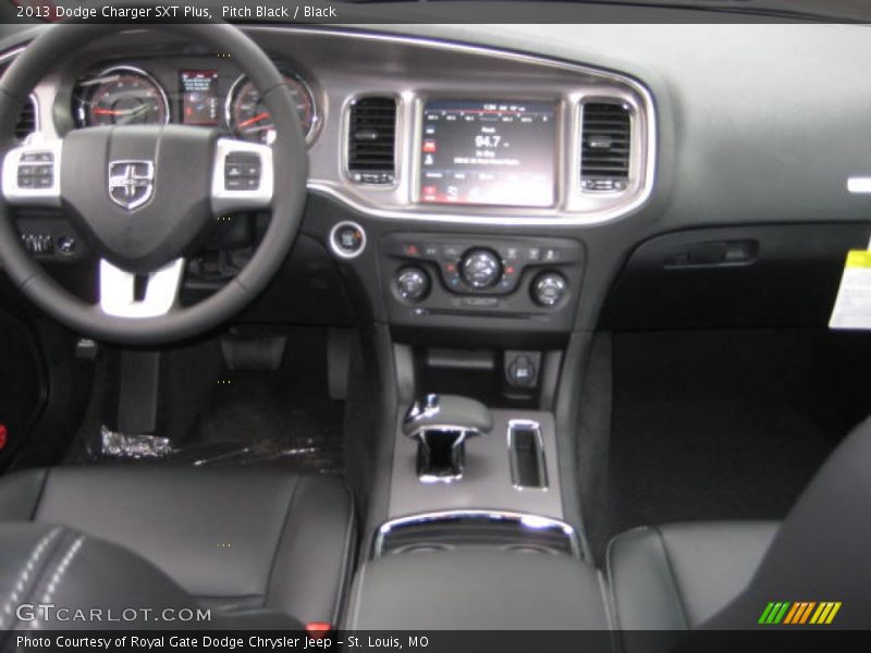 Pitch Black / Black 2013 Dodge Charger SXT Plus