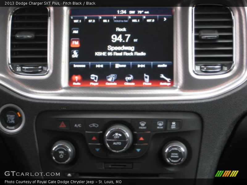 Pitch Black / Black 2013 Dodge Charger SXT Plus