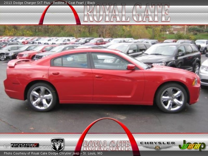 Redline 3 Coat Pearl / Black 2013 Dodge Charger SXT Plus