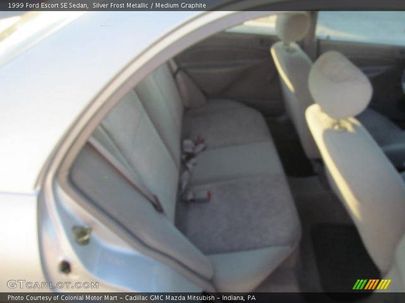 Silver Frost Metallic / Medium Graphite 1999 Ford Escort SE Sedan