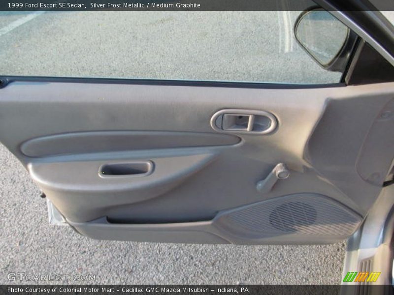 Silver Frost Metallic / Medium Graphite 1999 Ford Escort SE Sedan